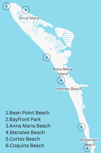 The 5 Best Beaches on Anna Maria Island: A Local's Guide + Map