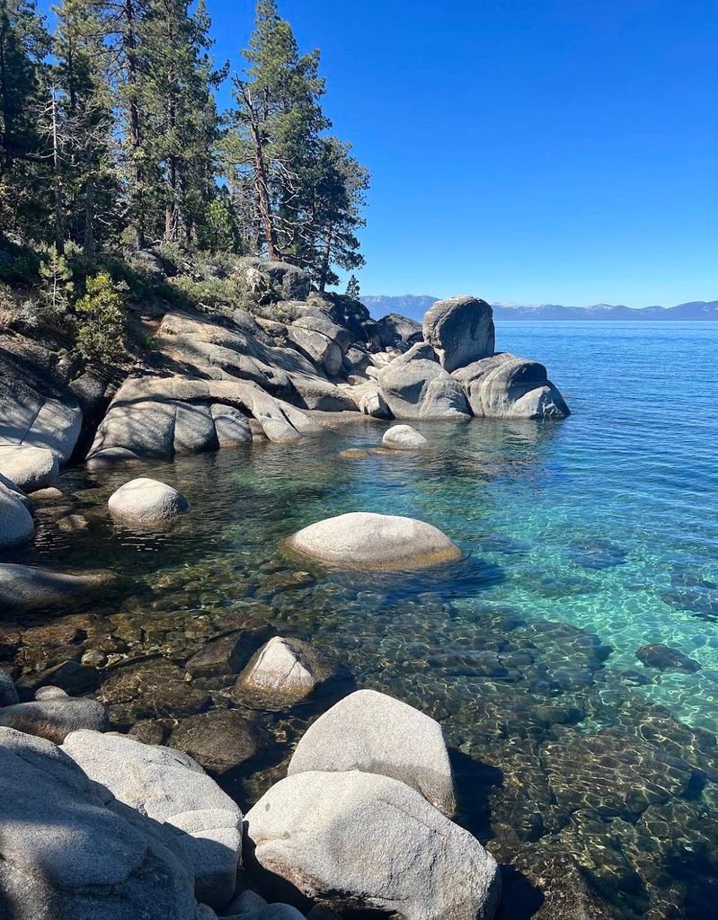 This is Secret Cove in Tahoe